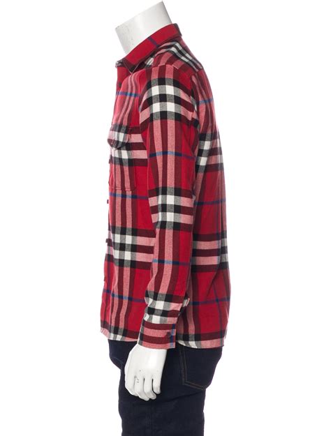 burberry brit tops|burberry plaid flannel shirt.